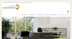 Desktop Screenshot of noosaboardroom.com.au
