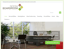 Tablet Screenshot of noosaboardroom.com.au